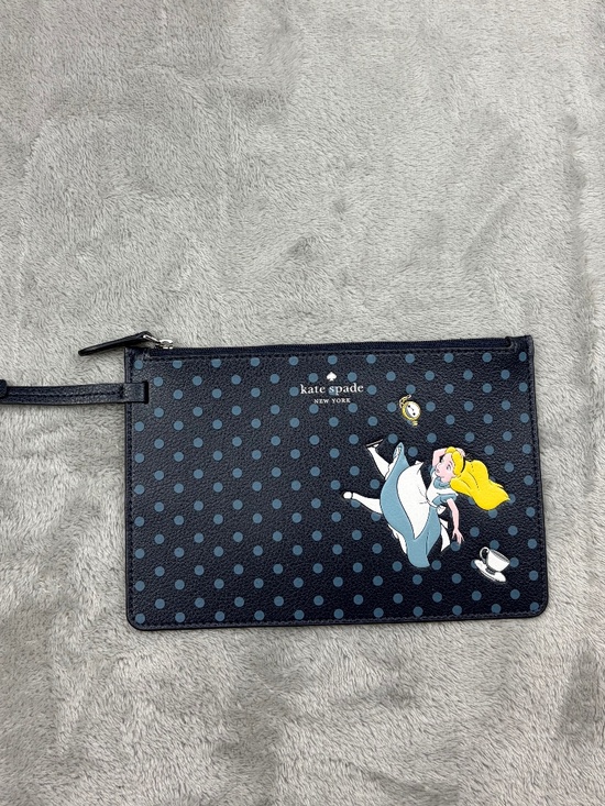 kate spade Handbags - Disney Kate Spade Alice in Wonderland Wristlet Wallet Retired Print RARE and NEW